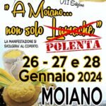 26-27-28 Gennaio, a Moiano la Sagra della polenta